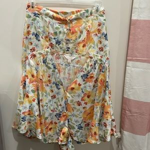 2-piece skirt & blouse set